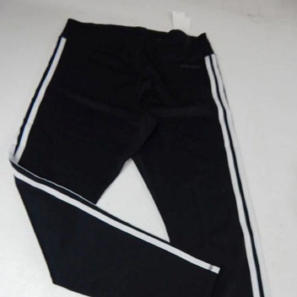 Adidas Women's D2m 3 Stripes High-Rise Long Tights, Size XL - Picture 7 of 13
